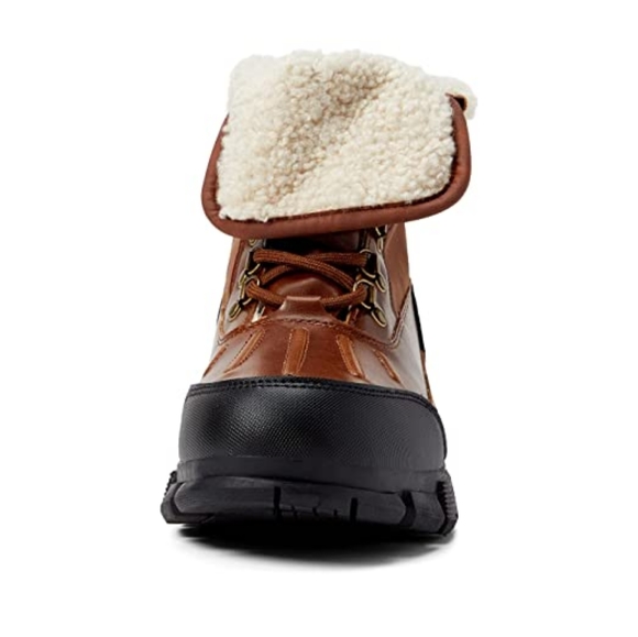 Tommy Hilfiger Men's Idan Fold Down Faux Shearling Duck Boots Men's Shoes - Picture 2 of 7